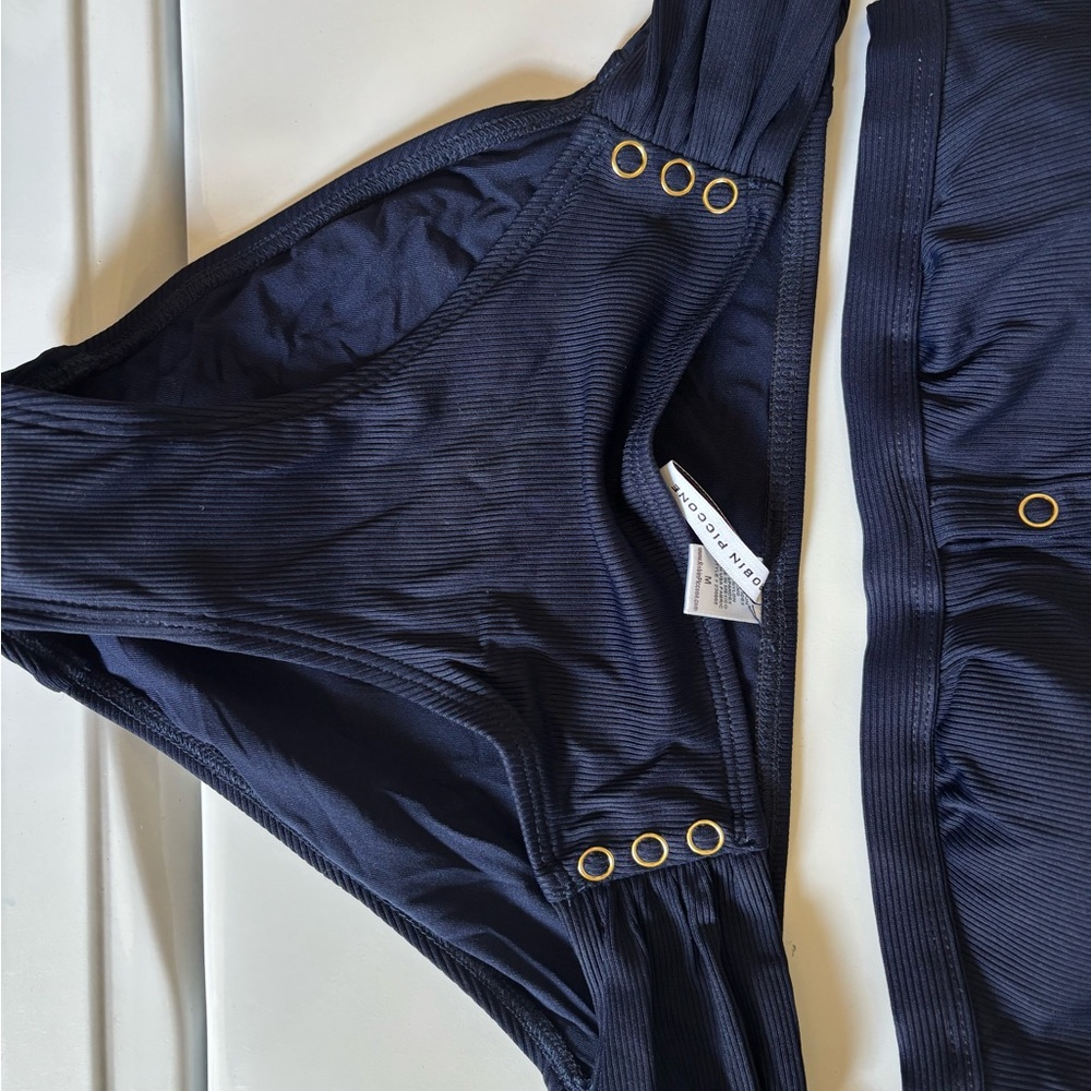 Robin Piccone Navy Bikini Set - Picture 5 of 8